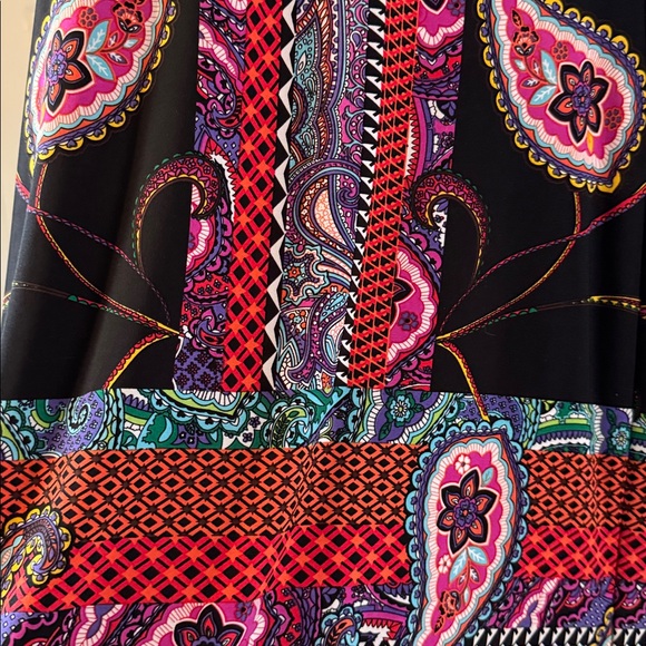 Paisley Print Dress - Picture 4 of 4